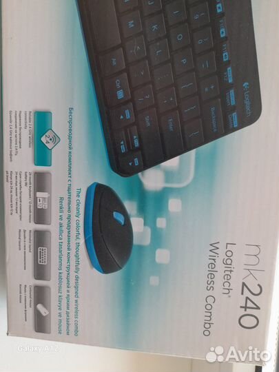 Беспроводная клавиатура logitech mk240