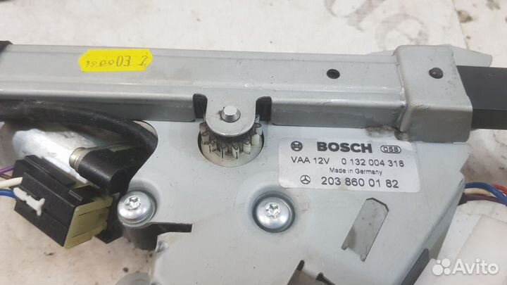 Механизм подачи ремня на Mercedes W209