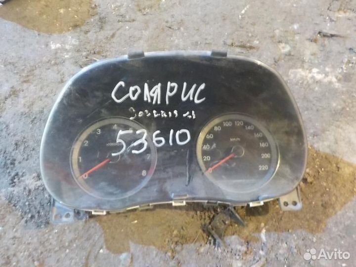 Панель приборов Hyundai Solaris