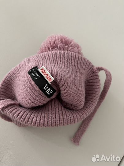Шапка для девочки Zara 1-2 года
