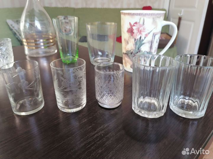 Графин с рюмками СССР