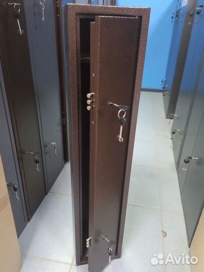 Сейф для ружья сувальдные замки сварной корпус