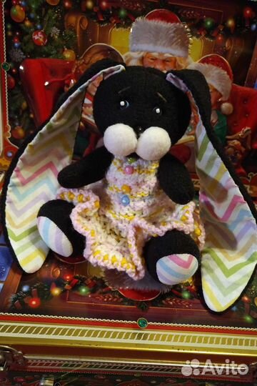 Символ нг-2023. Чёрная зайка