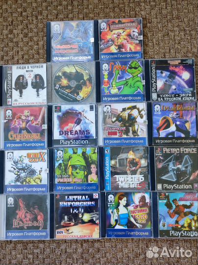 Компьютерные игры диски для PS 1