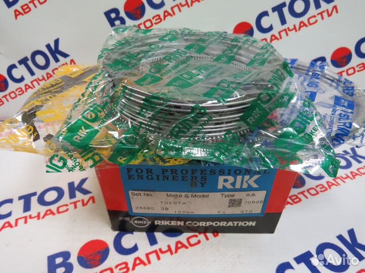 Кольца поршневые RIK 28880STD
