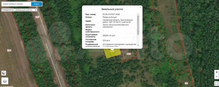 Участок 10 сот. (СНТ, ДНП)