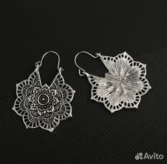 Серьги в стиле бохо