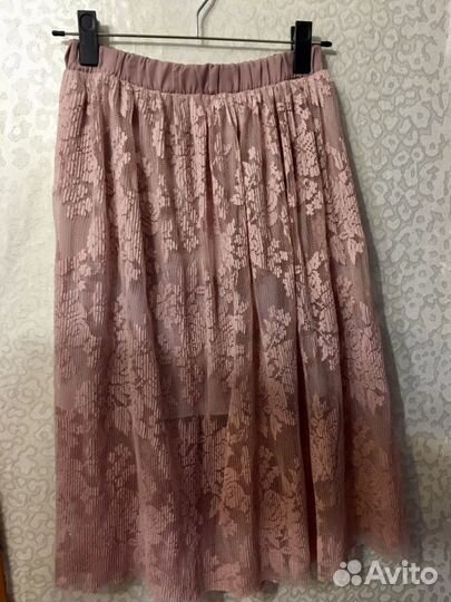 Юбка женская гипюровая 42 размер
