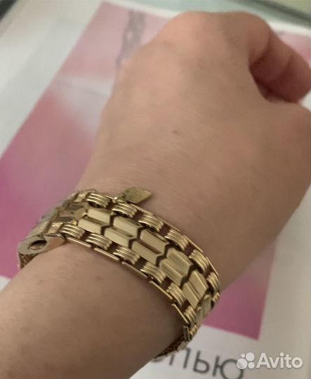 Ожерелье и браслет Сара Ковентри колье цепь винтаж