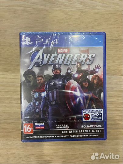 Игра Avengers мстители ps4