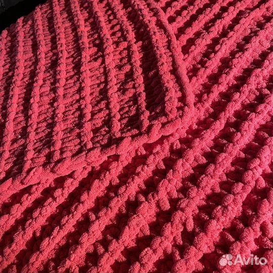 Плед из alize puffy