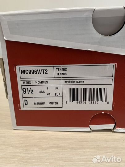 Кроссовки для тенниса NB грунтовые