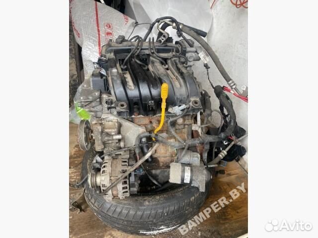 Двигатель к Renault Logan, 2015 г. 1.2 л, бензин