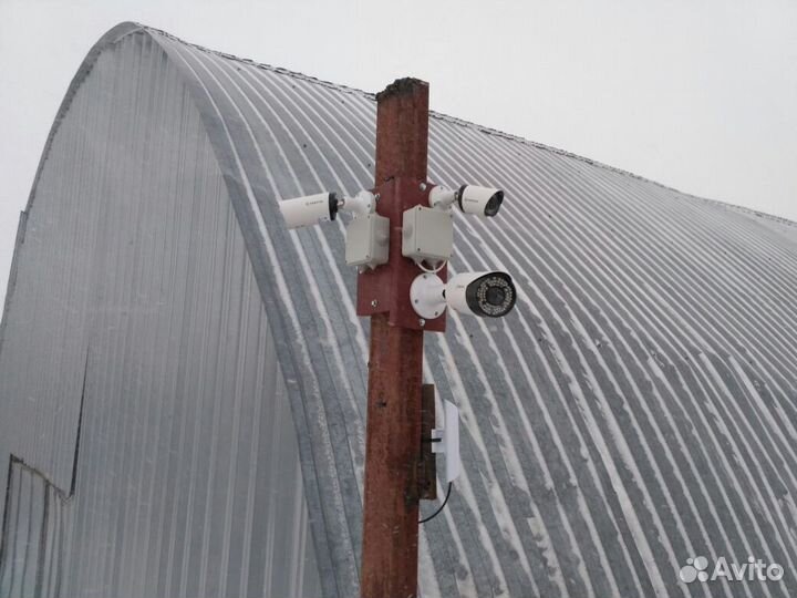 Установка видеонаблюдения