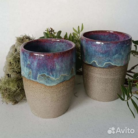 Стакан кружка для кофе ручная работа