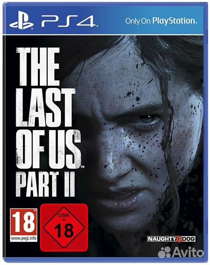 PS4 The Last Of Us 2, новый диск