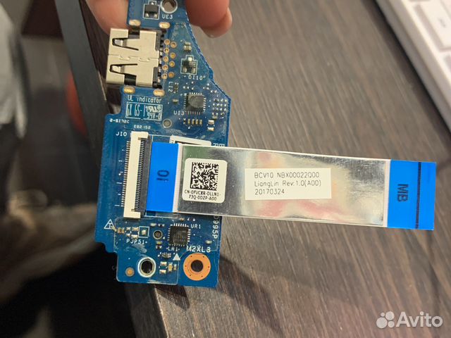 Плата USB card reader Dell Inspiron 7567 7466