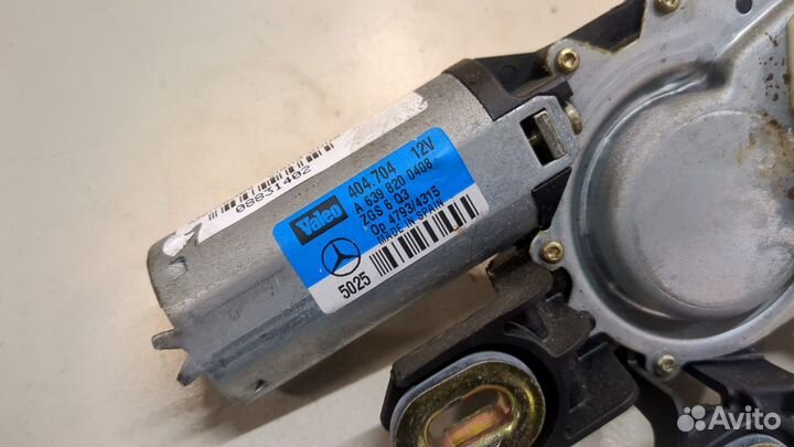 Двигатель стеклоочистителя задний Mercedes Viano