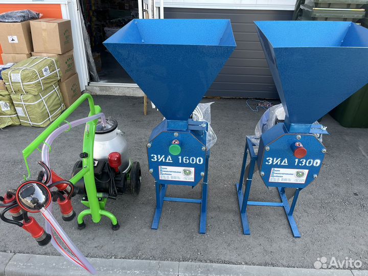 Крупорушка зернодробилка