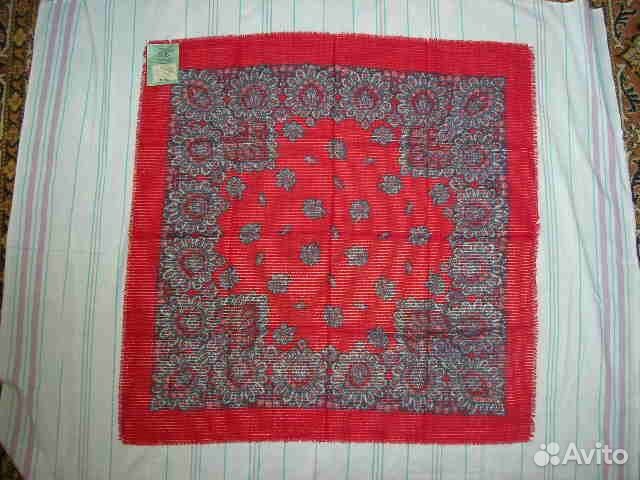 Платок с люрексом (Павловский Посад)