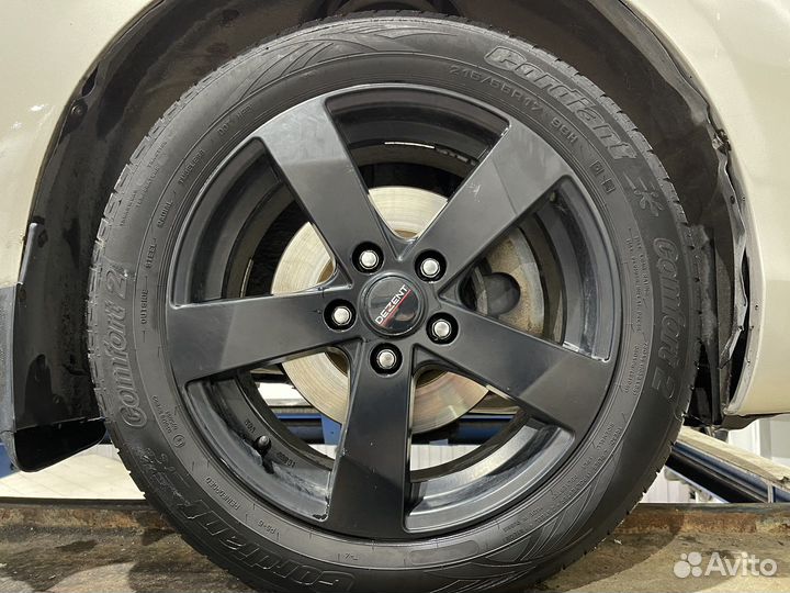 Литые диски dezent r17 TD