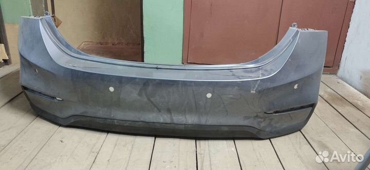 Бампер задний Hyundai Solaris 2. 2017-2020