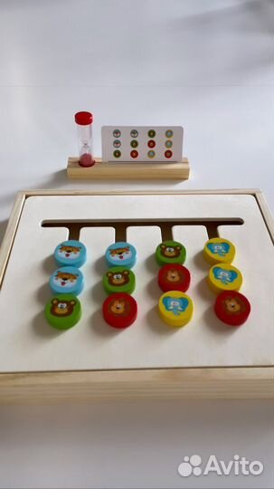 Развивающая деревянная игра