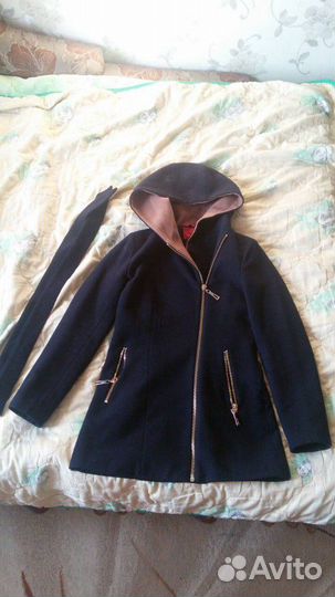 Пальто драповое