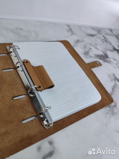 Именной ежедневник из натуральной кожи подарок