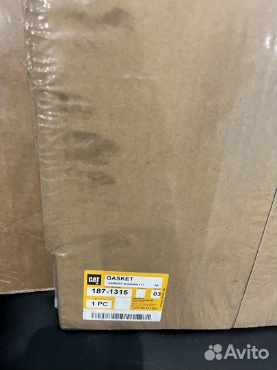 Прокладка гбц CAT C9 187-1315