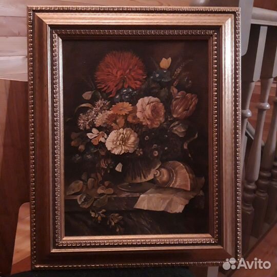 Картина маслом на холсте натюрморт