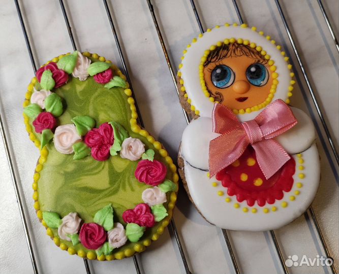 Имбирные пряники, топперы, сувенирные, наборы