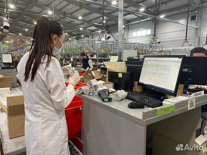 Сборщики на фармацевтический склад г.Казань.Вахта