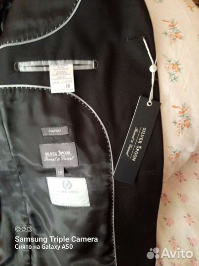 Костюм новый школьный для мальчика рост 164