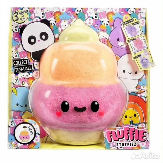 Игрушка большая Fluffie Stuffiez Флаффи Мороженое