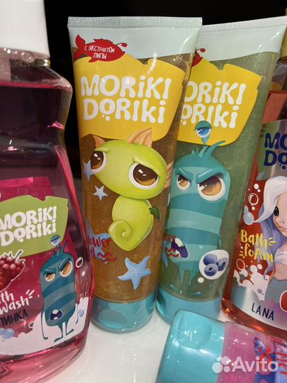 Детский гель для душа Moriki Doriki и другое