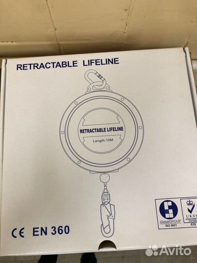 Устройство для страховки втягивающего типа нв-10