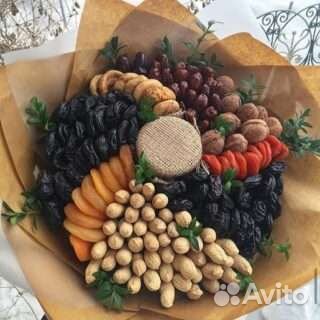 Букет из сухофруктов «Бабушке к чаю»