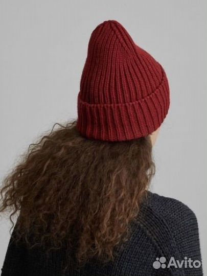 Шапка-бини крупной вязки aim clo