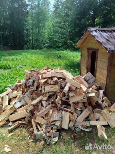 Дрова колотые Береза