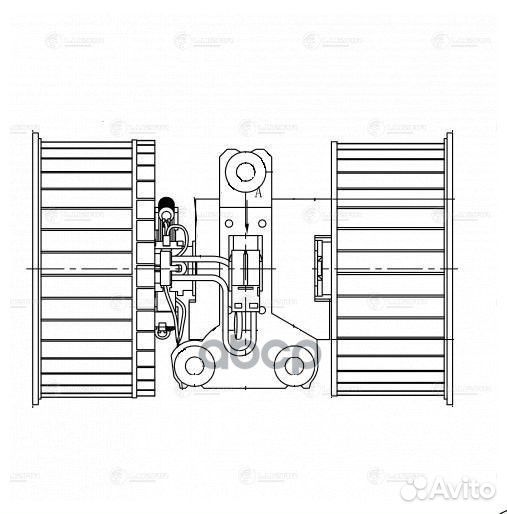 Вентилятор отоп. LFh 26E5 luzar