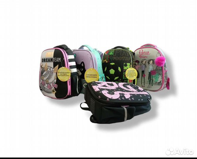 Новые рюкзаки для школы