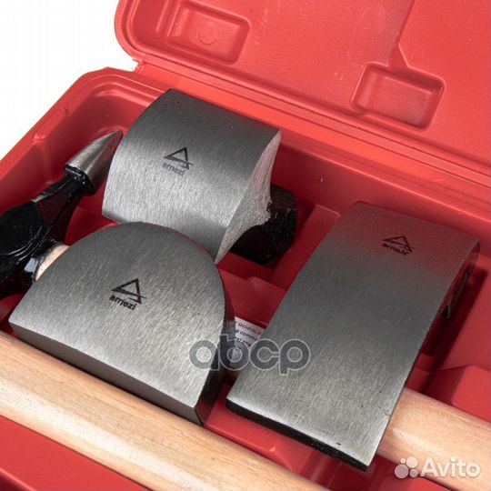 Набор рихтовочных молотков и поддержек, 7пр