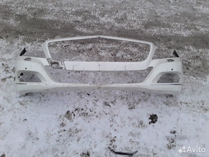 Mercedes w218 бампер передний
