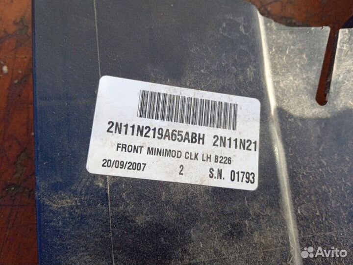 Замок двери Ford Fusion 1.4 2007 перед. лев. (б/у)