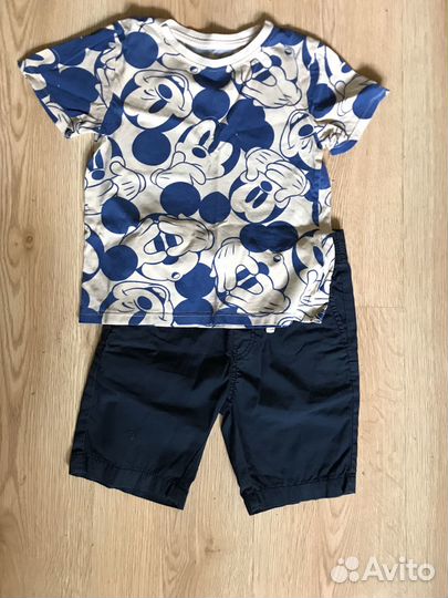 Вещи пакетом на мальчика 104 110 H&M