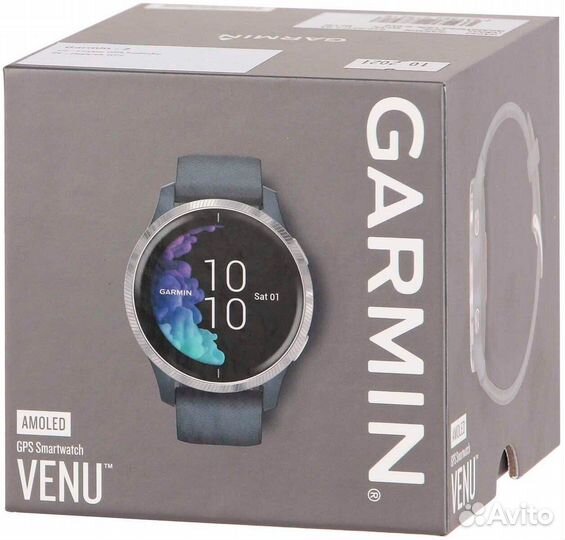Garmin venu blue granite/silver