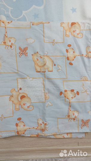 Одеяло байковое и пододеяльники 100x140