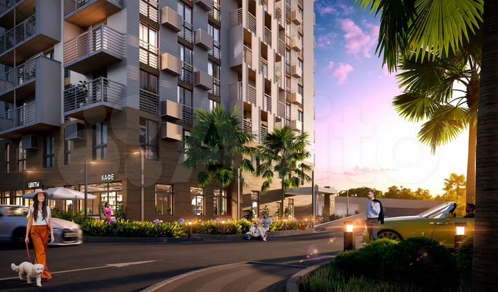 1-к. квартира, 54,9 м², 4/16 эт.