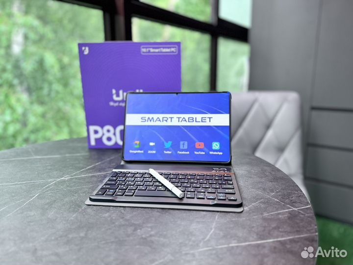 Планшет P80 Pad 6/128Gb (с клавиатурой и мышкой)